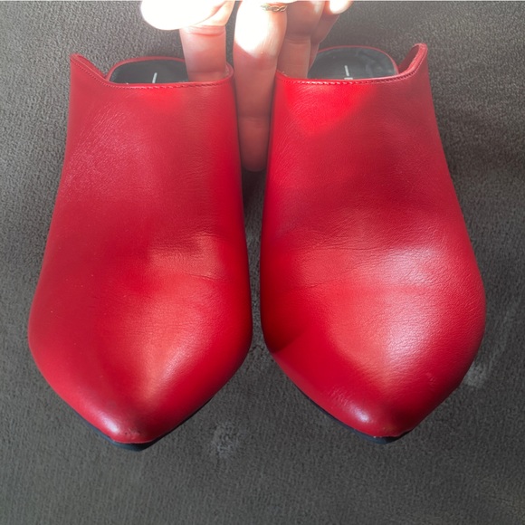 Report Ivara red point toe block heel mules - Picture 7 of 12